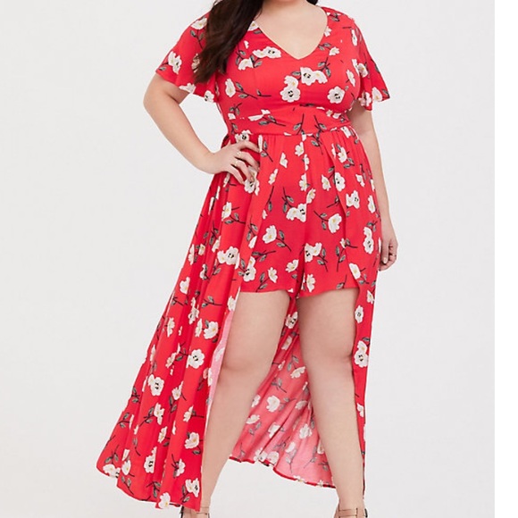 torrid romper maxi